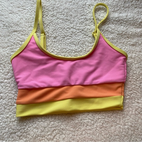 Beach Riot Pink and Yellow Bikini - Picture 6 of 13